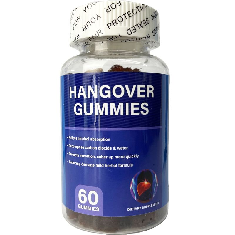 할랄 엠 사설 레이블 보충제 밀크 디스텔 추출물 지원 간 건강 채식주의자 알코올을 완화 Gummies 항 숙취
